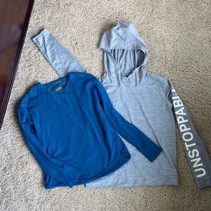Bundle- 2 Athleta Girl tops. Size 8-10